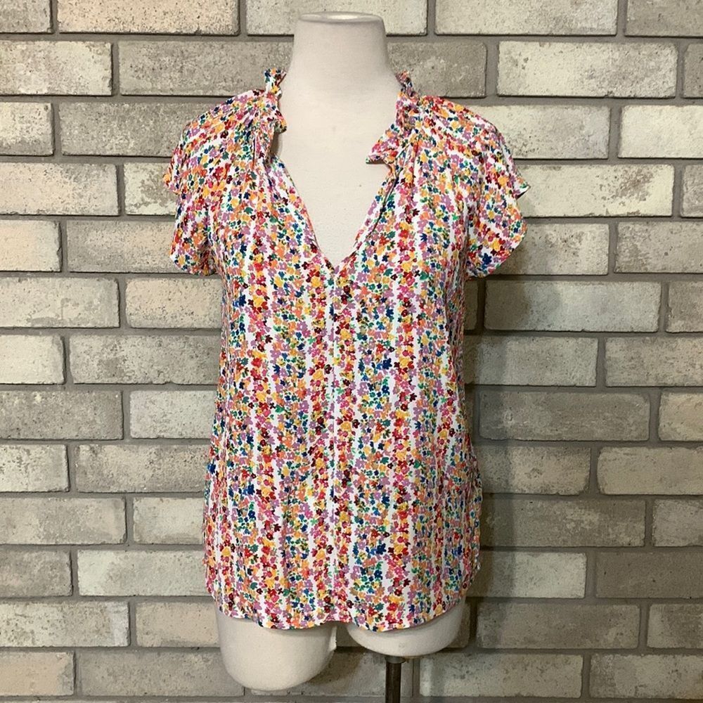 3for$20 blouse floral xs
